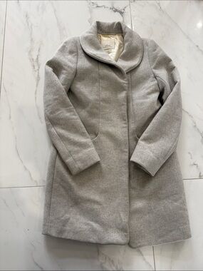 Wilfred cashmere and virgin wool coat